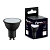 Лампа светодиодная  8W 230V GU10 4000K MR16 в черном корпусе, LB-1608 Feron