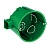 Коробка установочная для тв. стен 68x45 IP30 зеленая IMT35100 Schneider Electric