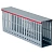 01134RL Короб перфорированный, серый RL6 40x40