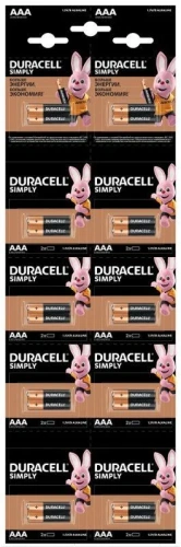 Батарейка  AA LR6 Simply Duracell 2шт 