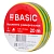 Изолента класс В (0,13х15мм) (20м.) желто-зеленая EKF Basic