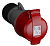 Розетка кабельная Easy&Safe 316EC6,16А,3P+E,IP44,6ч